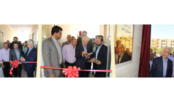 افتتاح خوابگاه خیّر امیرحسین ترکیان توسط وزیر علوم در دانشگاه کاشان