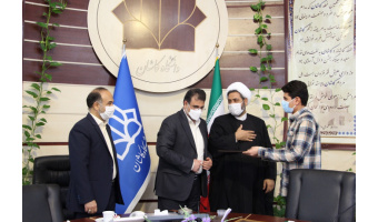 تجلیل رئیس دانشگاه کاشان از دانشجویان اردوی جهادی شهید حججی