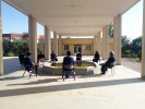 نشست مدیران و کارشناسان فرهنگی در جوار گلزار شهدای گمنام دانشگاه